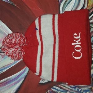 Coke Coka Cola mens beanie hat